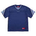 Supreme Jacquard Rib Football Jersey 'Navy' — XXS — Front View
