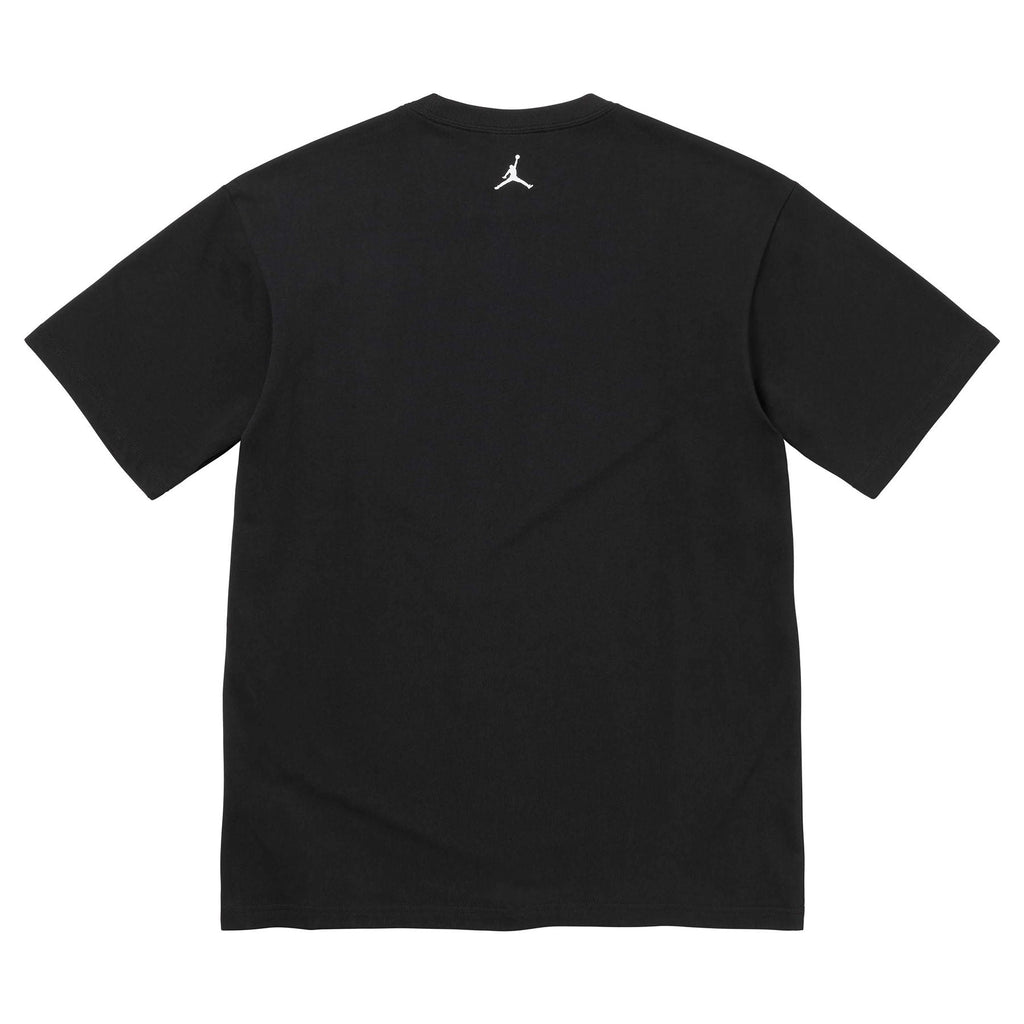 Supreme x Jordan Biggie Tee 'Black' — XXS — Side View