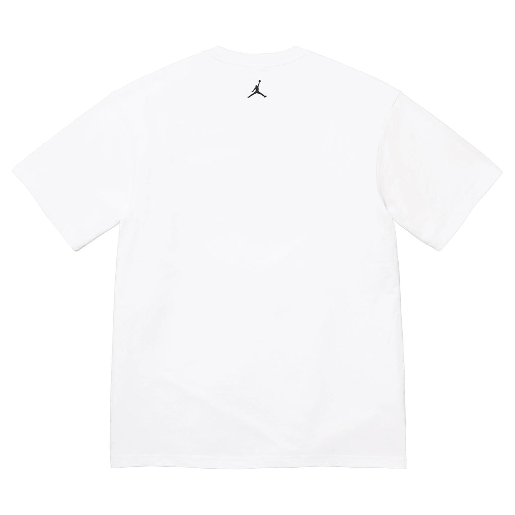 Supreme x Jordan Biggie Tee 'White' — XXS — Side View
