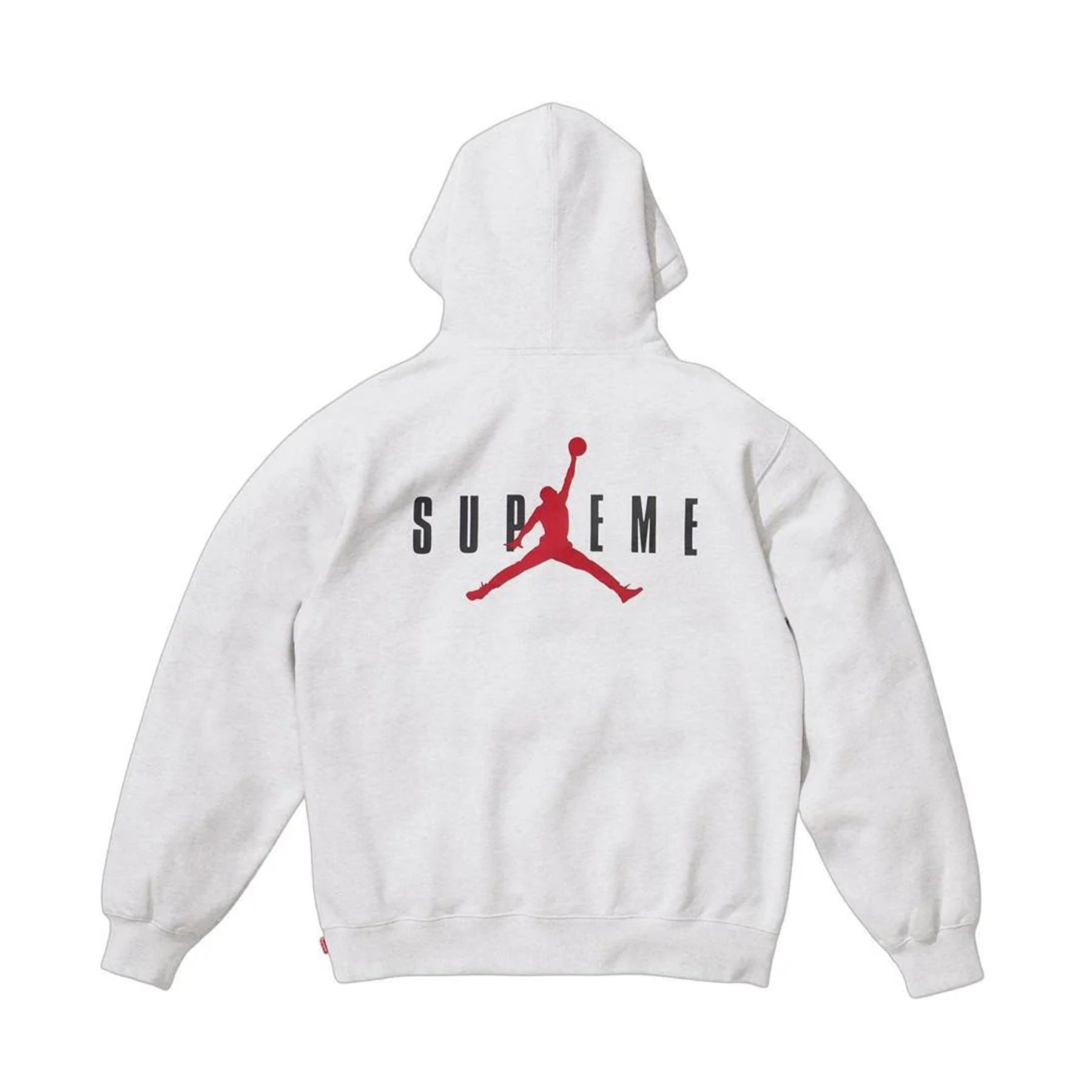 Supreme x Jordan Hoodie 'White' — XXS — Side View