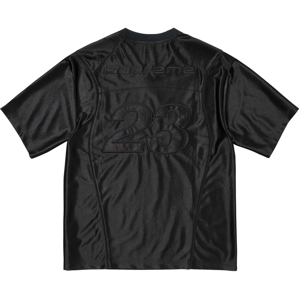 Supreme x Jordan Warm Up Jersey 'Black' — XXS — Side View