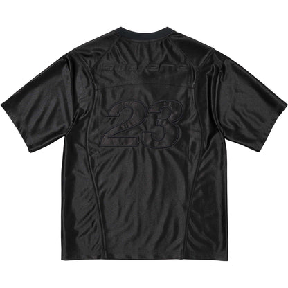 Supreme x Jordan Warm Up Jersey 'Black' — XXS — Side View