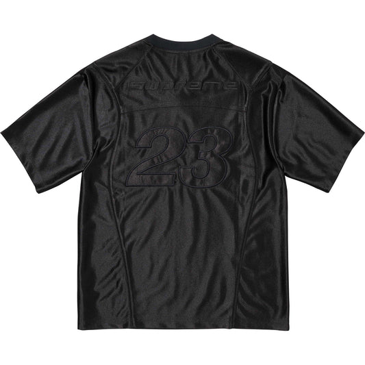 Supreme x Jordan Warm Up Jersey 'Black' — XXS — Side View