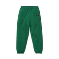 Supreme x Jordan Sweatpants 'Green' — XXS — Front View
