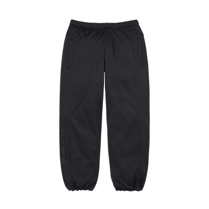 Supreme x Jordan Track Pants 'Black' — XXS — Front View