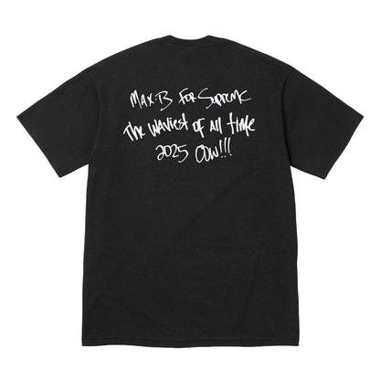 Supreme Max B Tee 'Black' — XXS — Side View