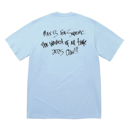 Supreme Max B Tee 'Powder Blue' — XXS — Side View