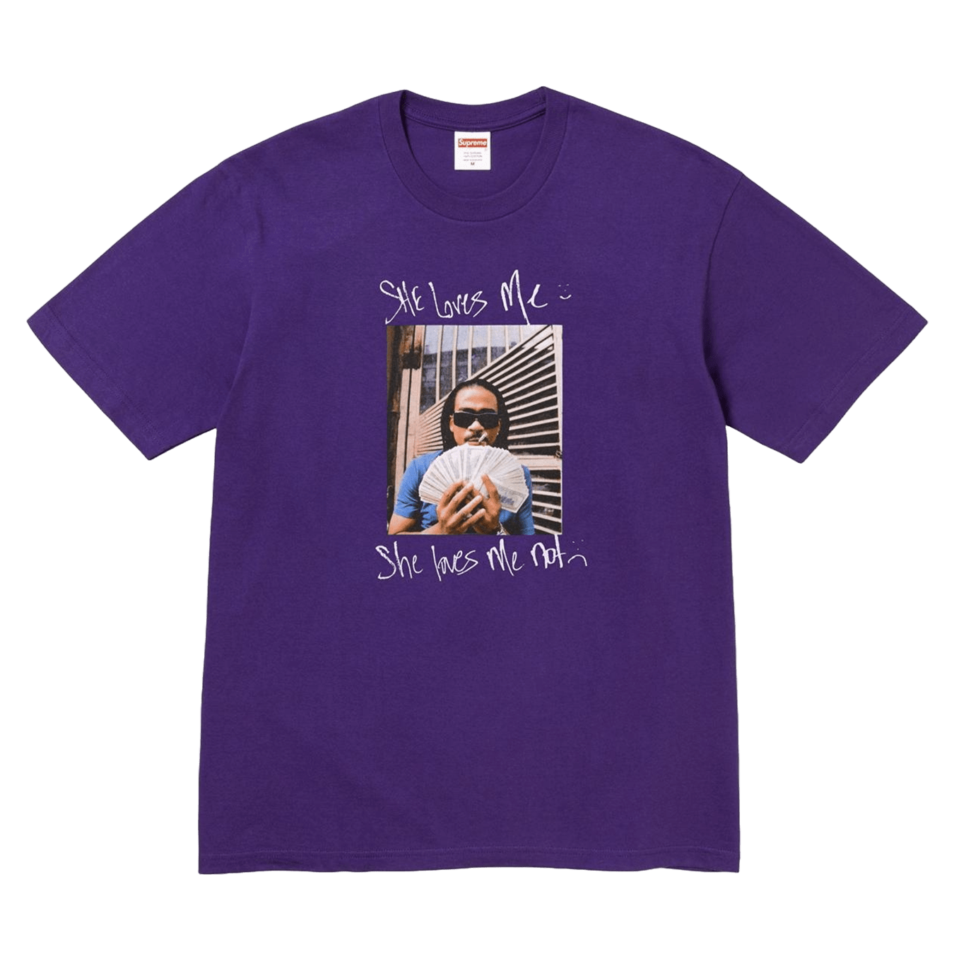 Supreme Max B Tee 'Purple' — XXS — Front View