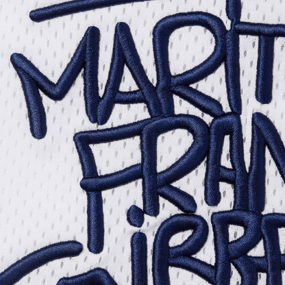 Supreme Marithé + François Girbaud Hockey Jersey 'White' — XXS — Side View