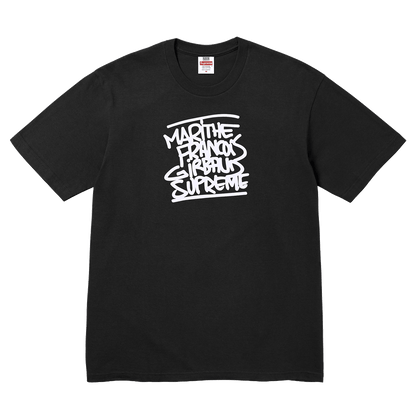 Supreme Marithé + François Girbaud Tee 'Black' — XXS — Front View