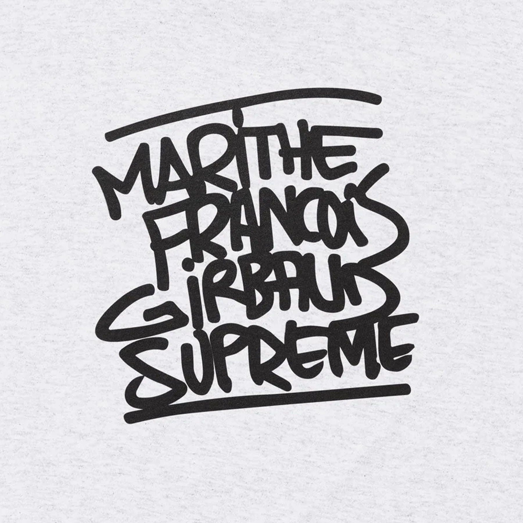 Supreme Marithé + François Girbaud Tee 'Ash Grey' — XXS — Side View