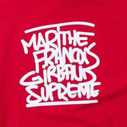 Supreme Marithé + François Girbaud Tee 'Red' — XXS — Side View