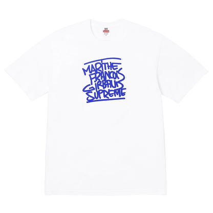 Supreme Marithé + François Girbaud Tee 'White' — XXS — Front View