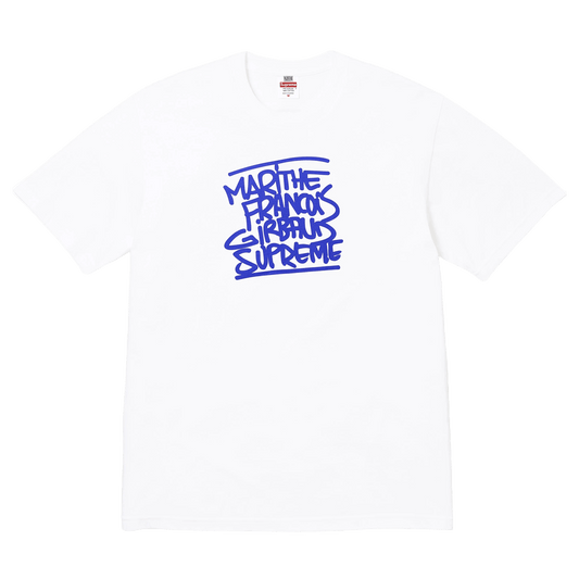 Supreme Marithé + François Girbaud Tee 'White' — XXS — Front View