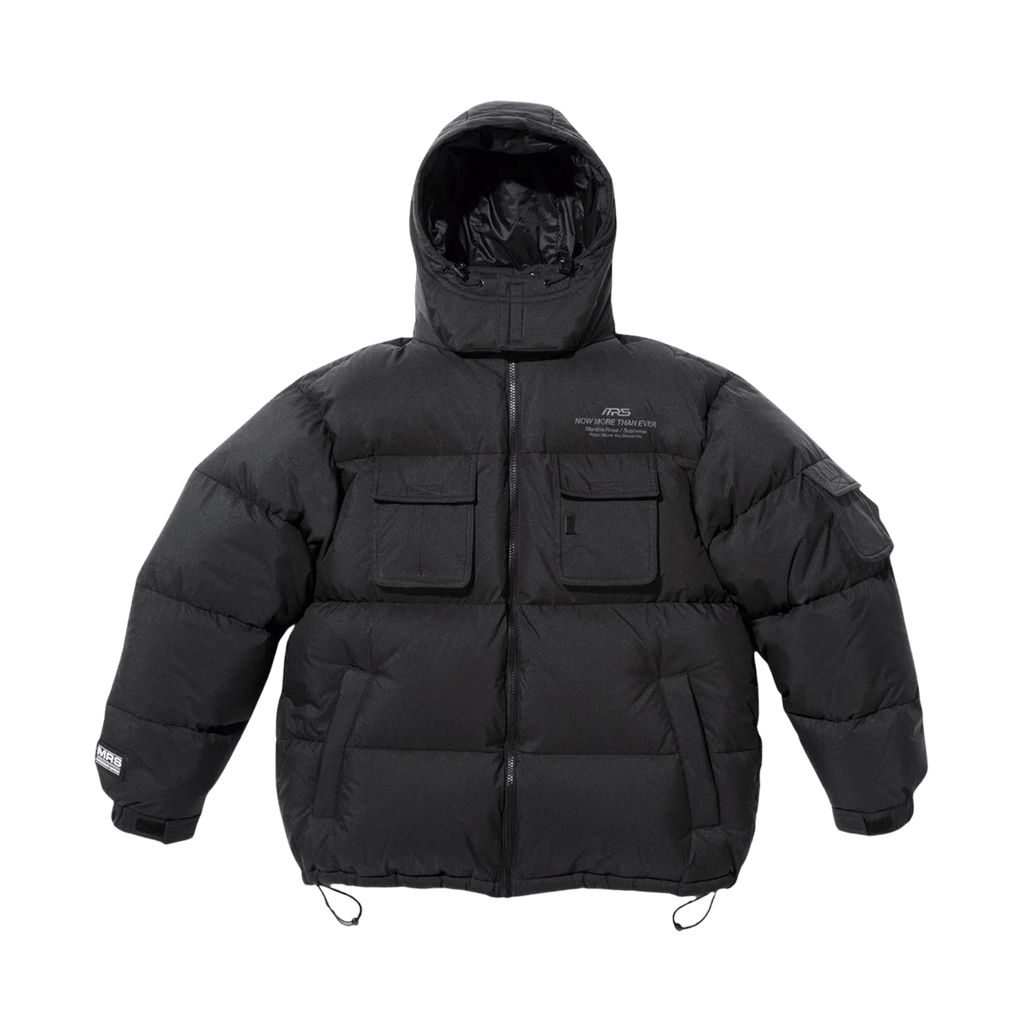 Supreme Martine Rose Down Puffer Jacket 'Black' — XXS — Front View
