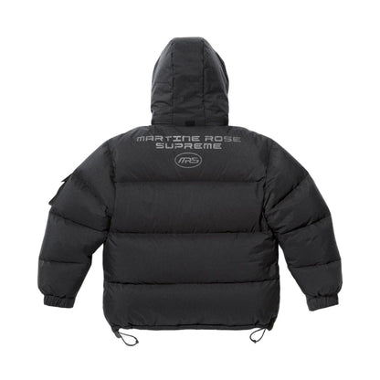 Supreme Martine Rose Down Puffer Jacket 'Black' — XXS — Side View
