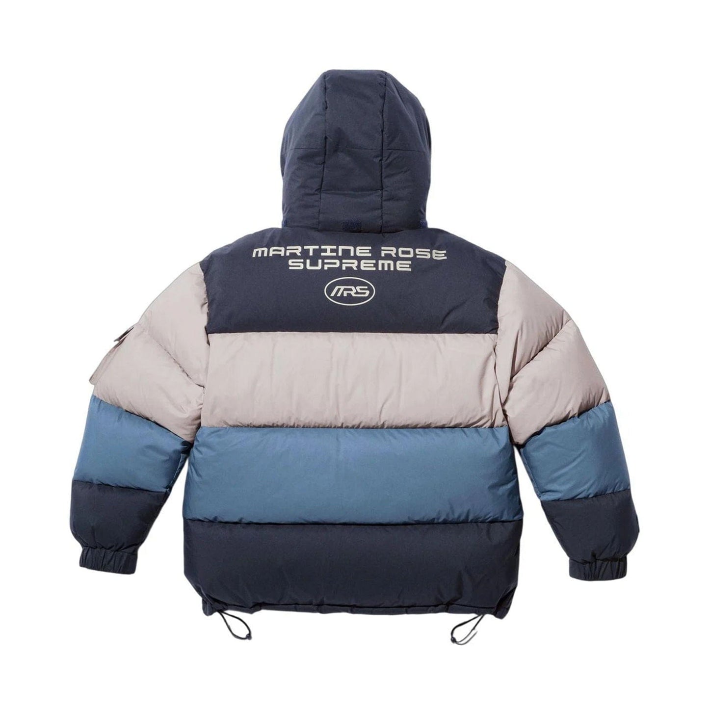 Supreme Martine Rose Down Puffer Jacket 'Multi-colour' — XXS — Side View