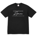 Supreme Martine Rose Tee 'Black' — XXS — Front View