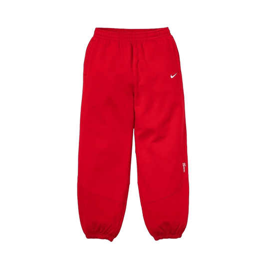 Supreme x Nike Sweatpant 'Red' — XXS — Front View