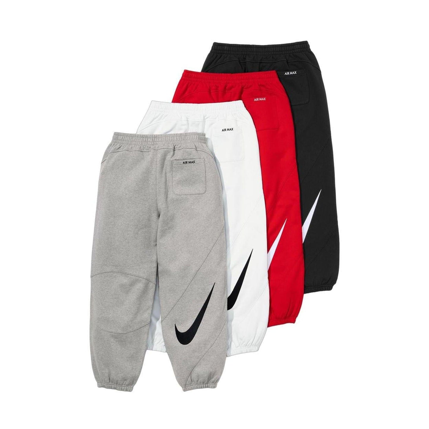 Supreme x Nike Sweatpant 'Black' — XXS — Back View