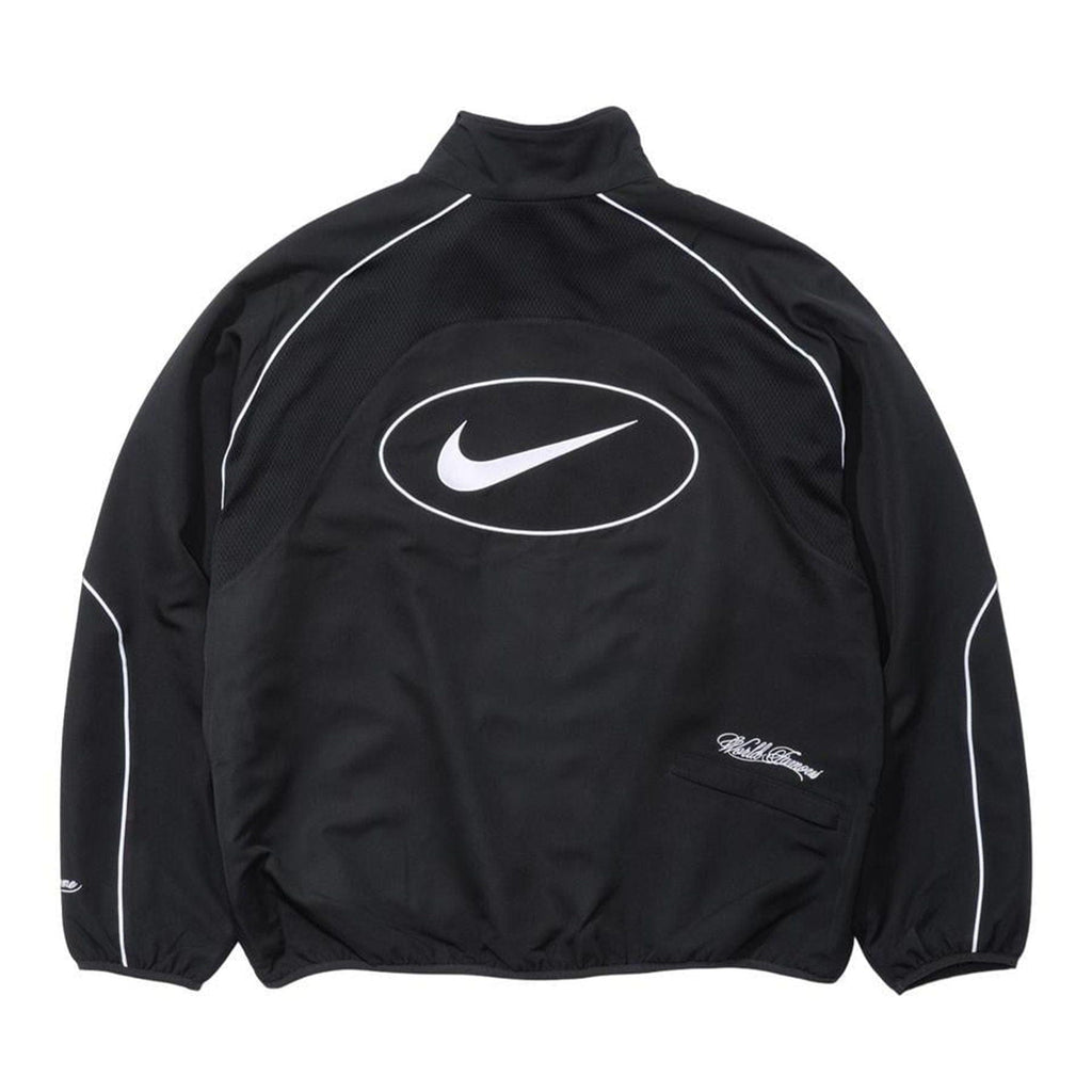 Supreme x Nike Track Jacket 'Black' — XXS — Side View