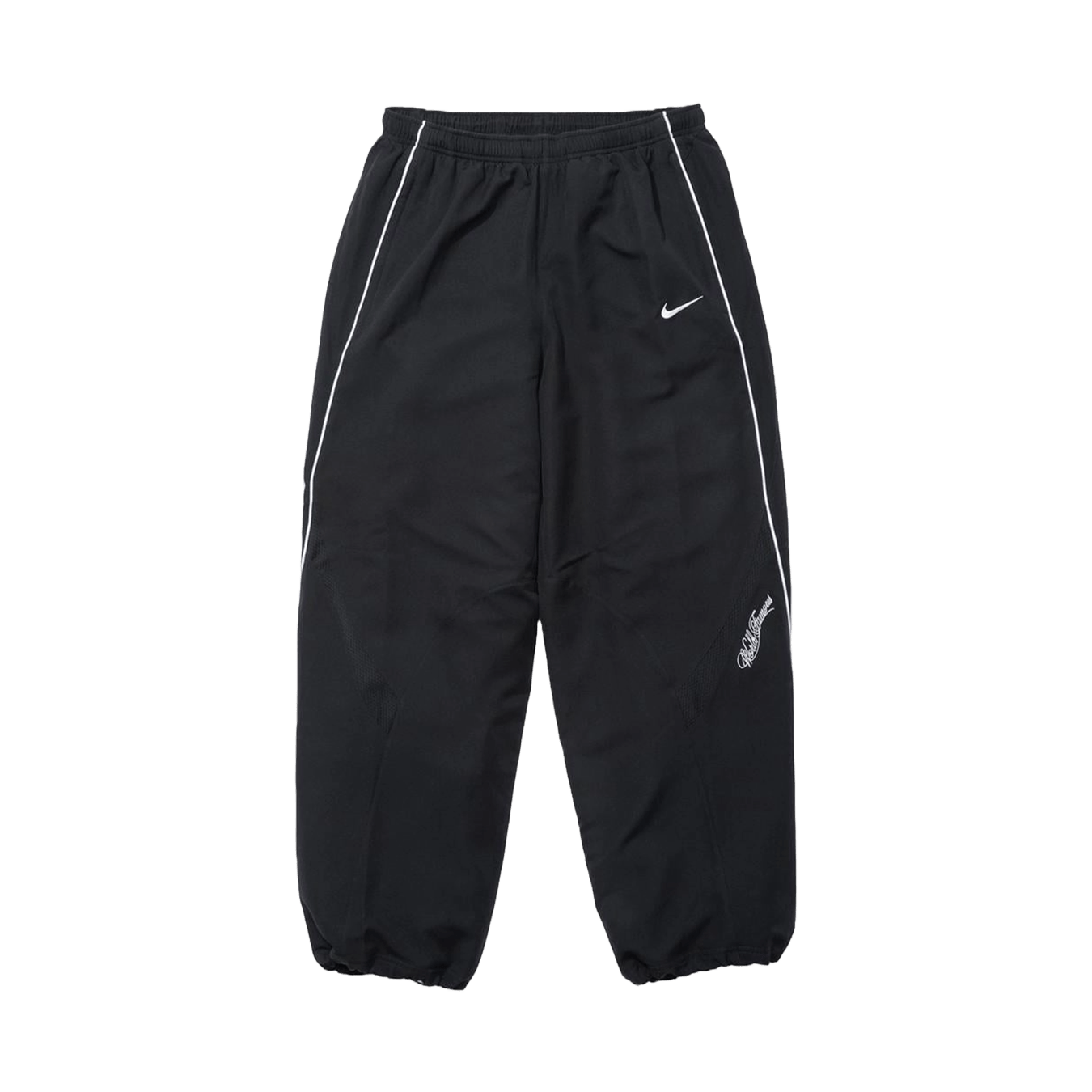 Supreme x Nike Track Pants 'Black' — XXS — Front View