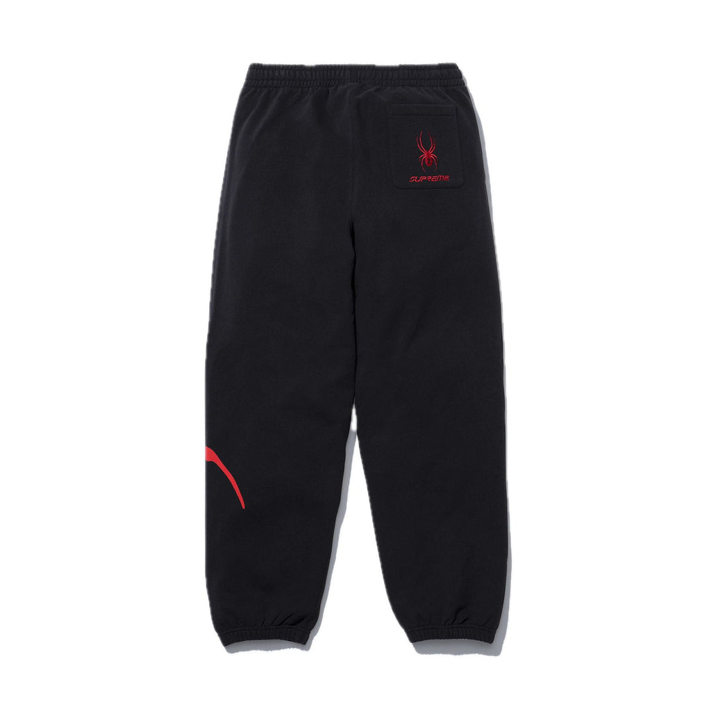 Supreme x Spyder Sweatpant 'Black' — XXS — Side View