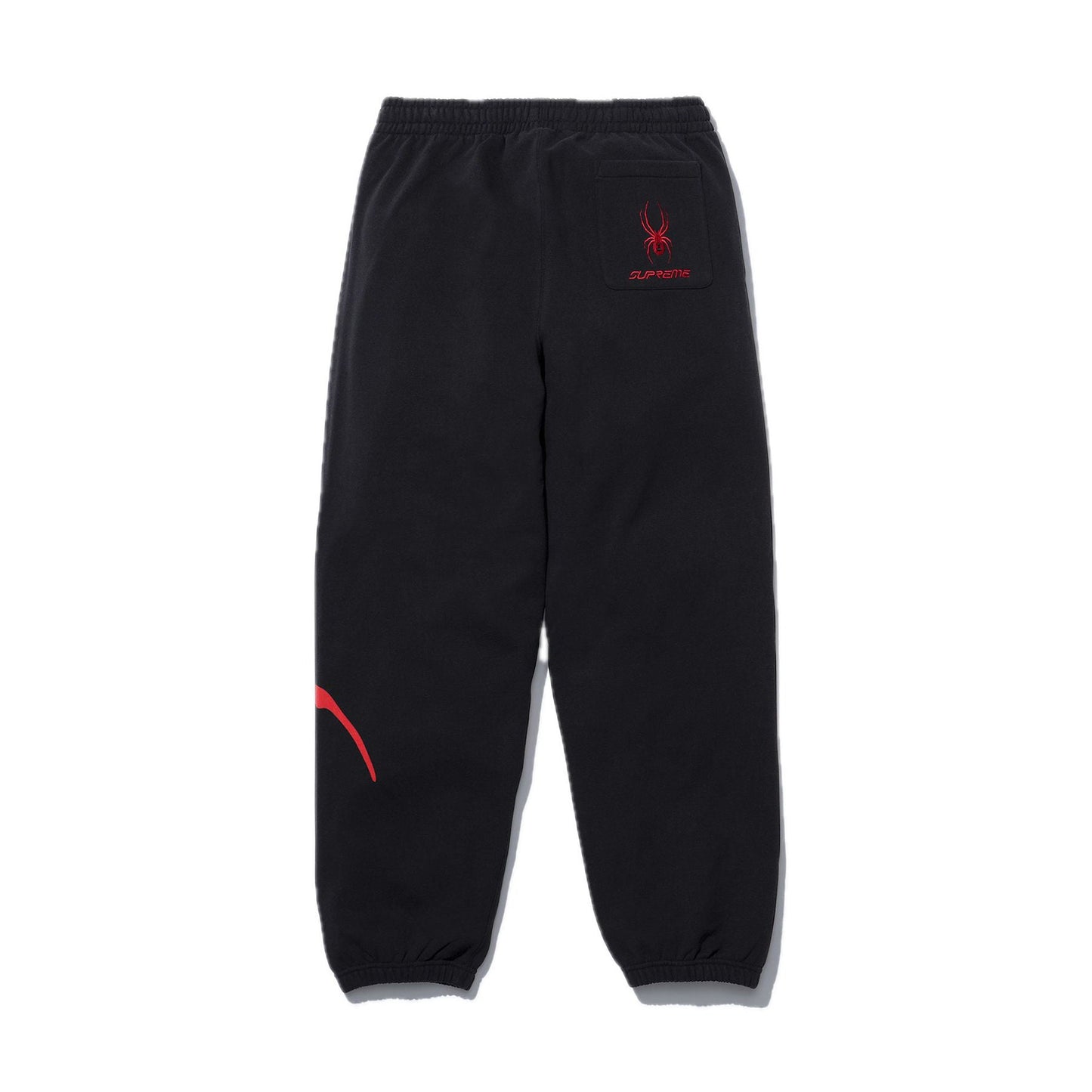 Supreme x Spyder Sweatpant 'Black' — XXS — Side View