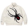 Supreme x Spyder Windstopper Zip Up Sweater 'White' — XXS — Front View