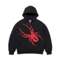Supreme x Spyder Zip Up Hooded Sweatshirt 'Black' — XXS — Front View