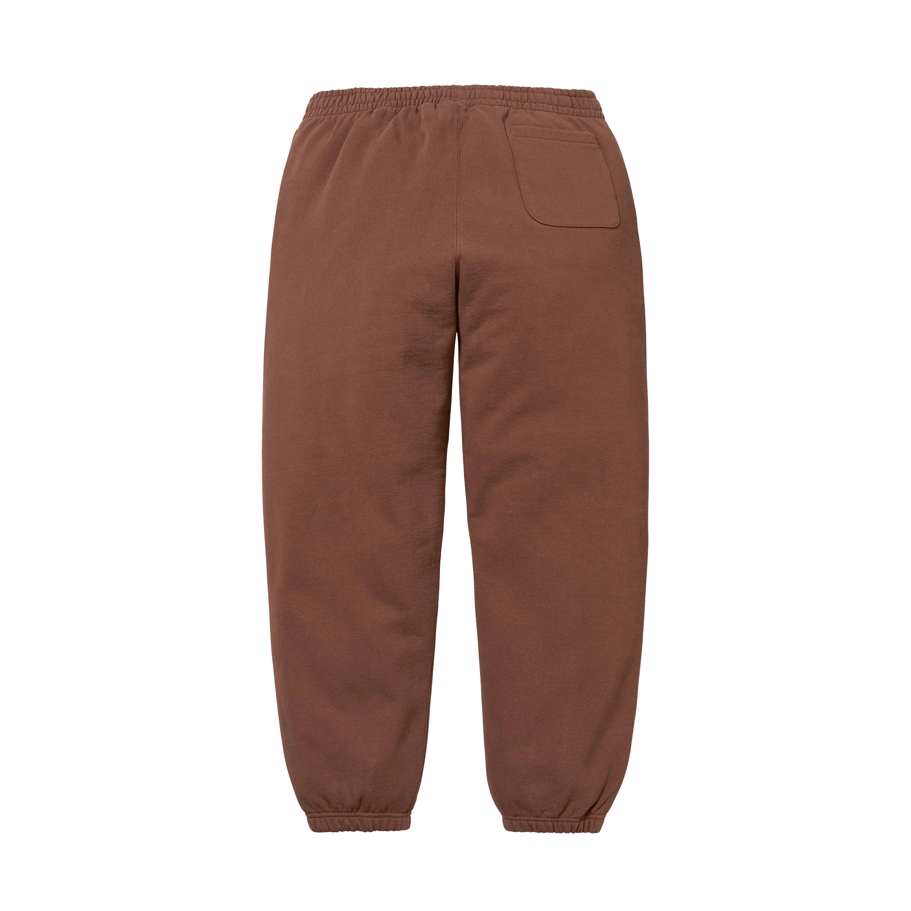 Supreme Satin Appliqué Sweatpant 'Brown' — XXS — Side View