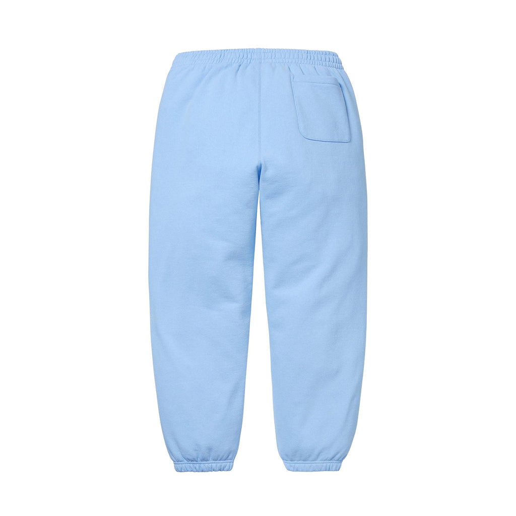 Supreme Satin Appliqué Sweatpant 'Light Blue' — XXS — Side View