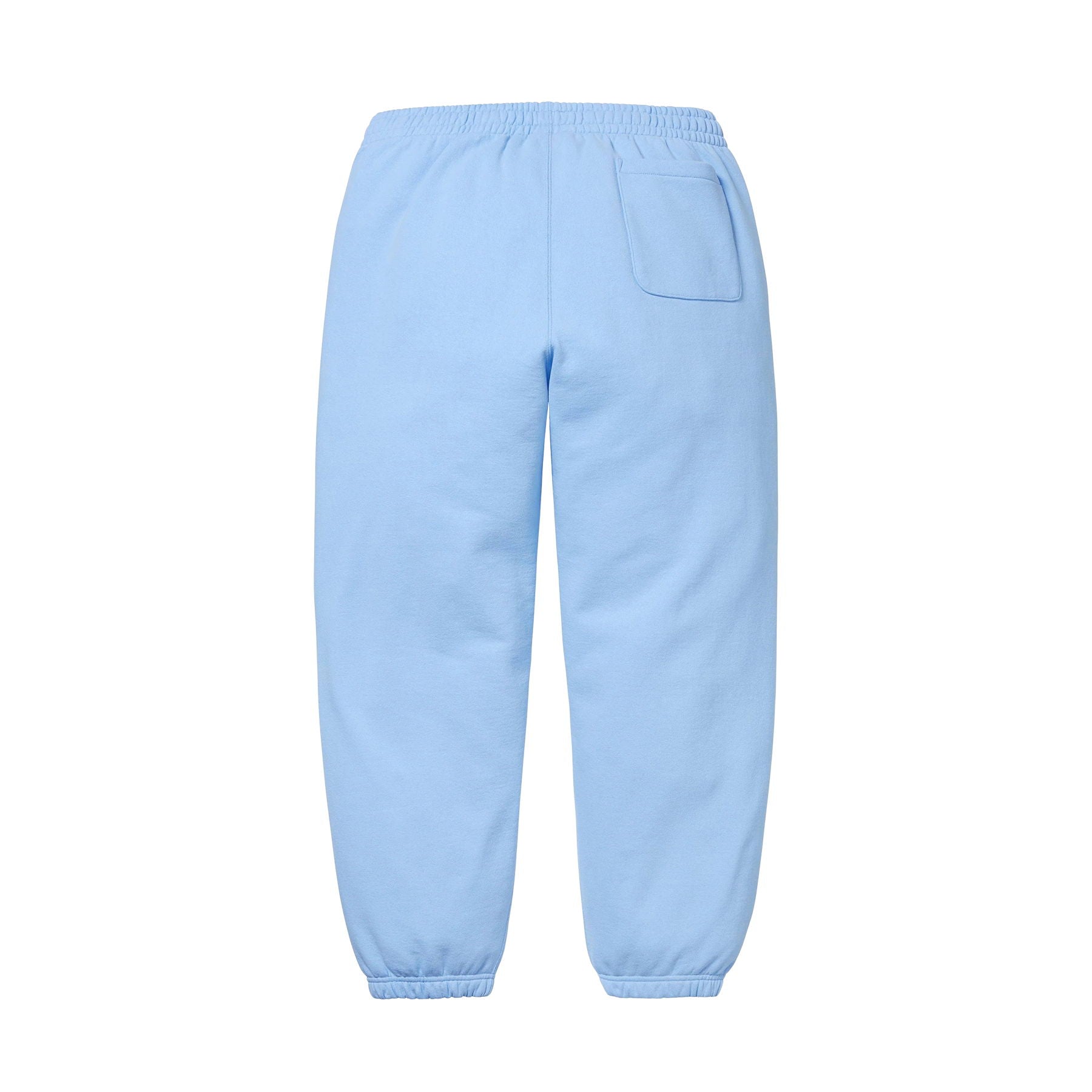 Supreme Satin Appliqué Sweatpant 'Light Blue' — XXS — Side View