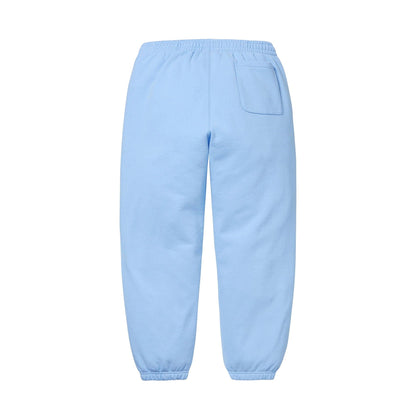 Supreme Satin Appliqué Sweatpant 'Light Blue' — XXS — Side View