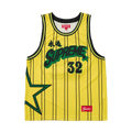 Supreme Star Basketball Jersey 'Yellow' — XXS — Front View
