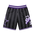 Supreme Star Basketball Short 'Black' — XXS — Front View