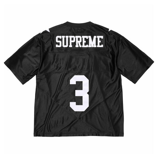 Supreme Star Football Jersey 'Black' — XXS — Side View