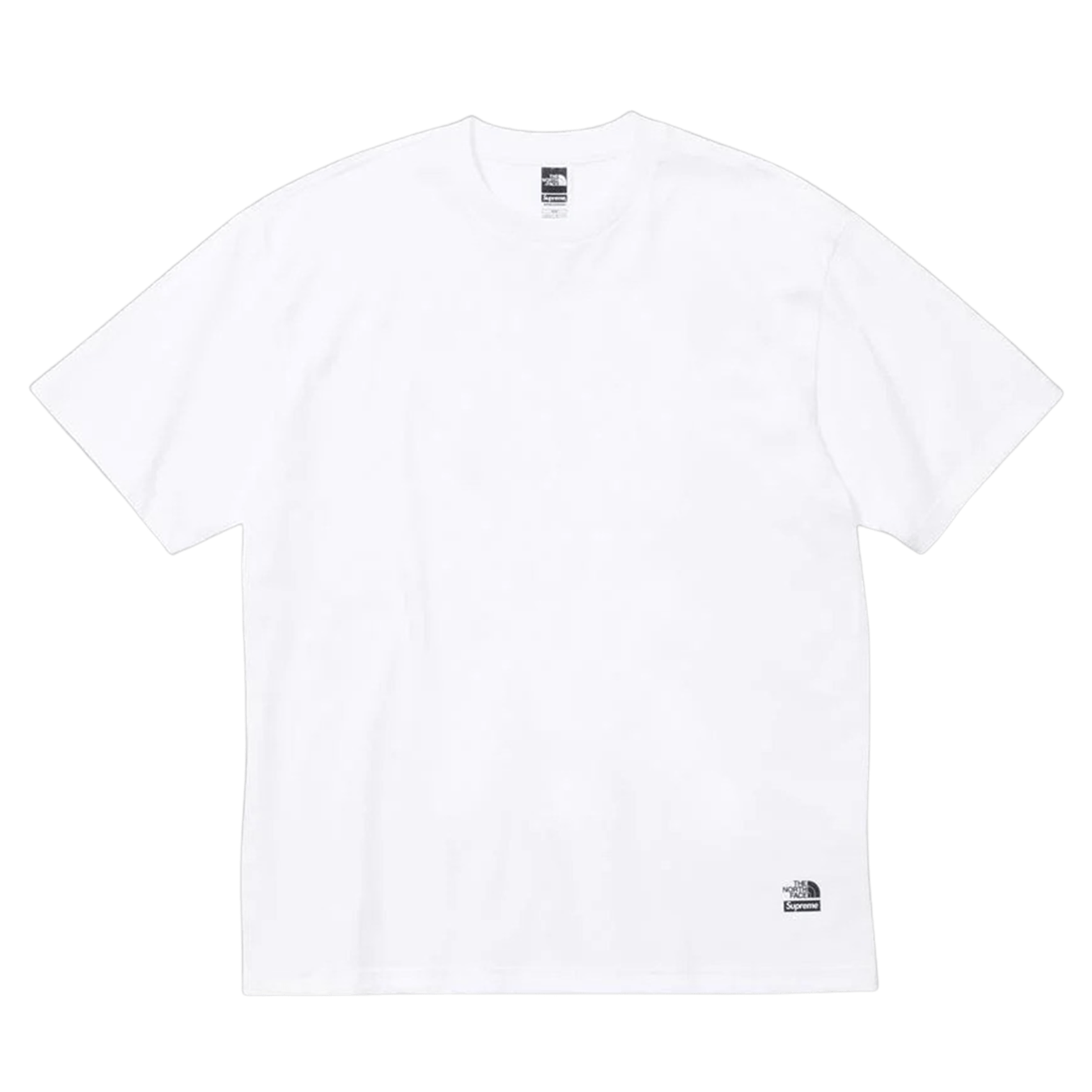 Supreme x The North Face Tee 'White' — XXS — Front View