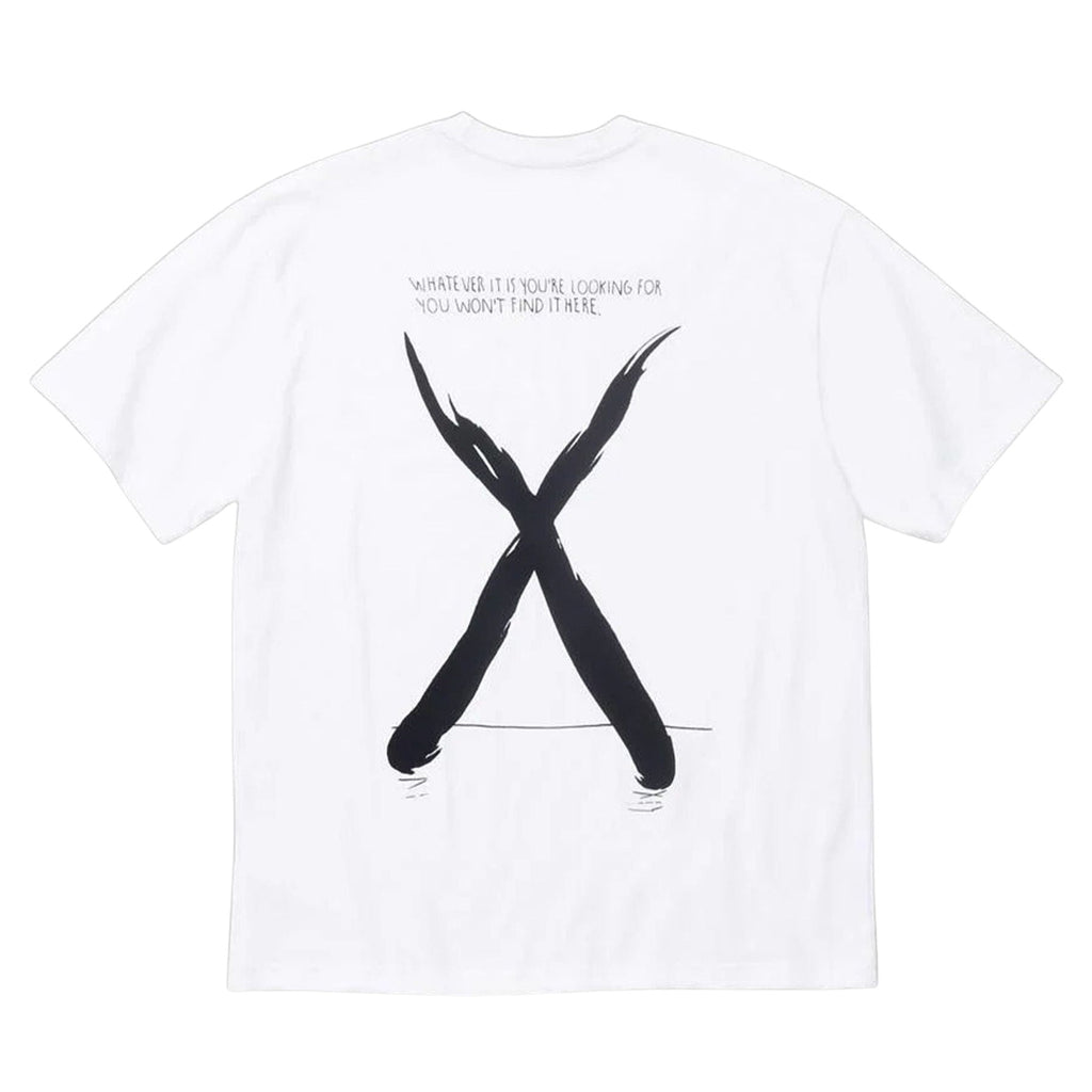 Supreme x The North Face Tee 'White' — XXS — Side View