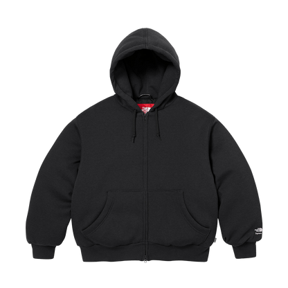 Supreme x The North Face Hooded Sweatshirt 'Black' — XXS — Front View