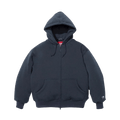 Supreme x The North Face Zip Up Hooded Sweatshirt 'Navy' — XXS — Front View