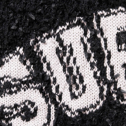 Supreme Textured Arc Sweatshirt 'Black' — XXS — Side View