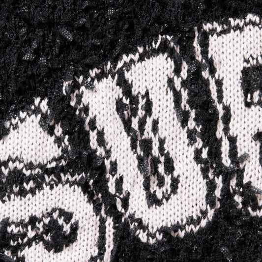 Supreme Textured Arc Sweatshirt 'Black' — XXS — Side View