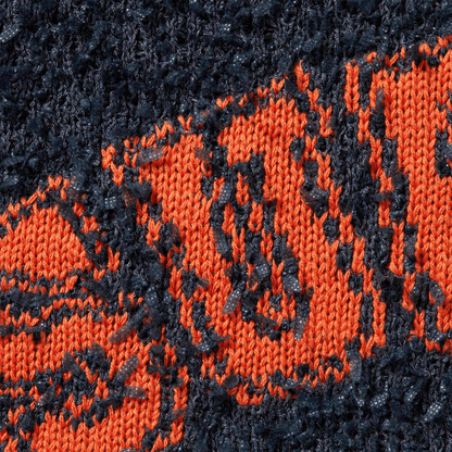 Supreme Textured Arc Sweatshirt 'Navy' — XXS — Side View