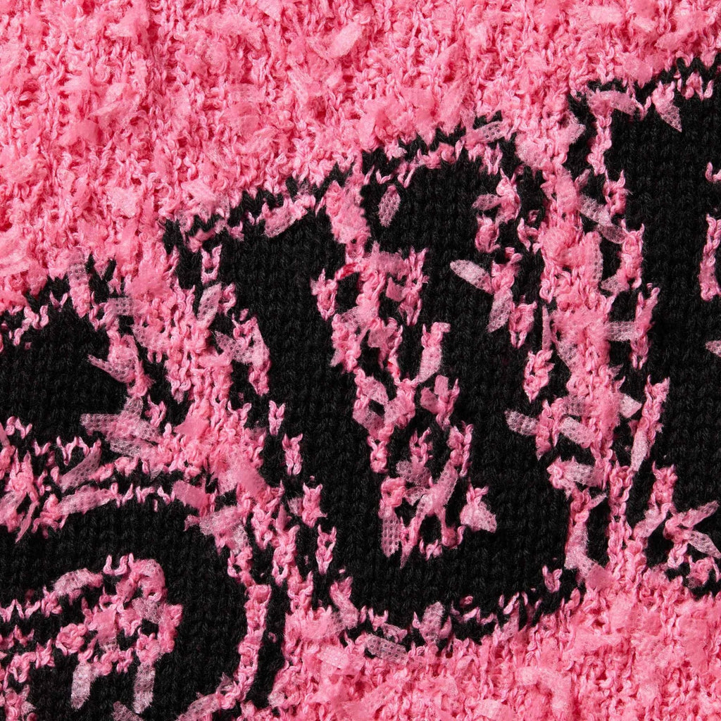Supreme Textured Arc Sweatshirt 'Pink' — XXS — Side View
