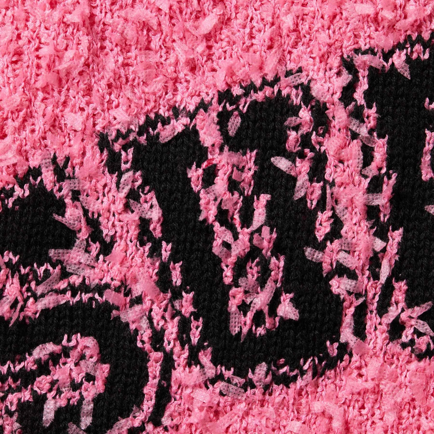 Supreme Textured Arc Sweatshirt 'Pink' — XXS — Side View
