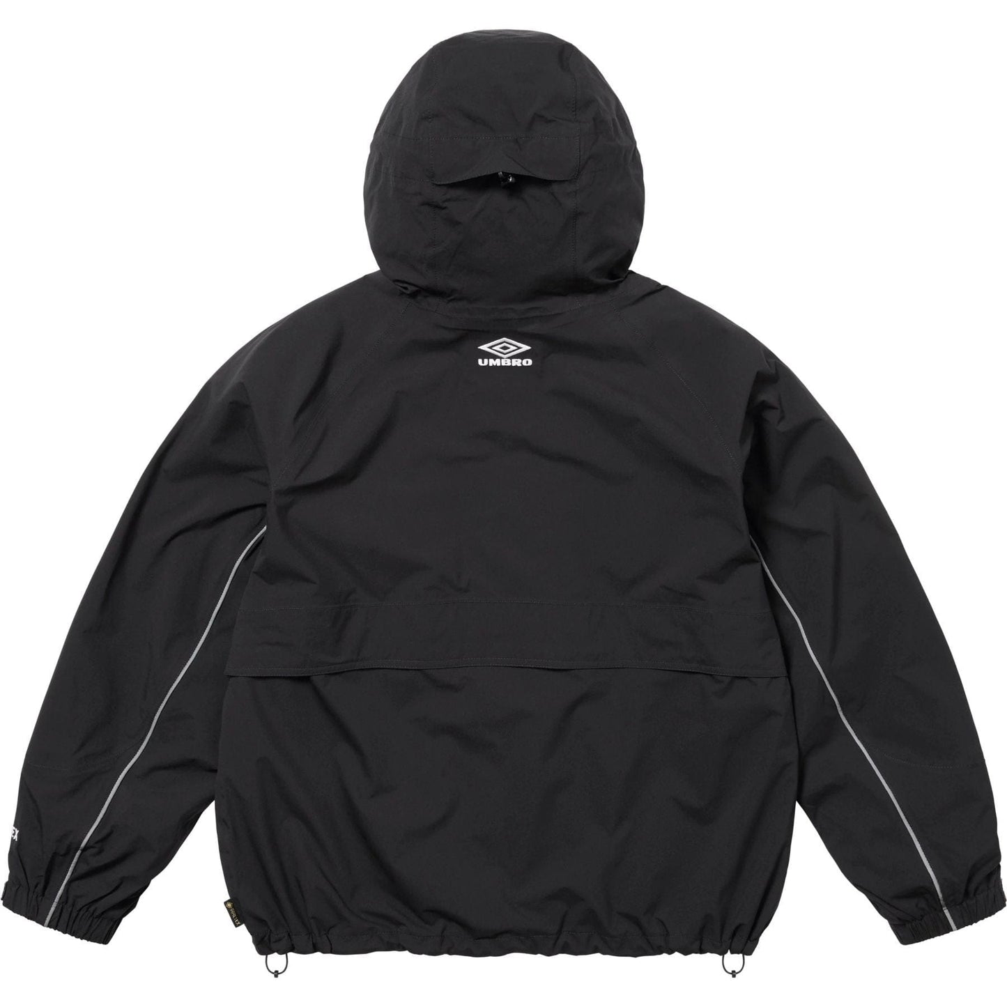 Supreme x Umbro Gore-Tex Hooded Jacket 'Black' — XXS — Side View