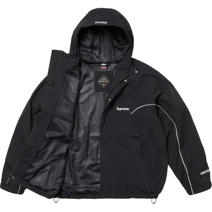Supreme x Umbro Gore-Tex Hooded Jacket 'Black' — XXS — Back View