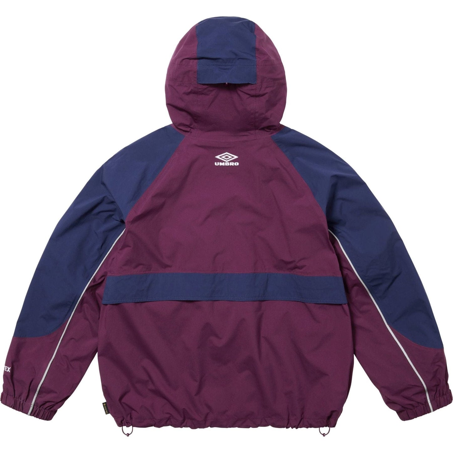 Supreme x Umbro Gore-Tex Hooded Jacket 'Dark Purple' — XXS — Side View