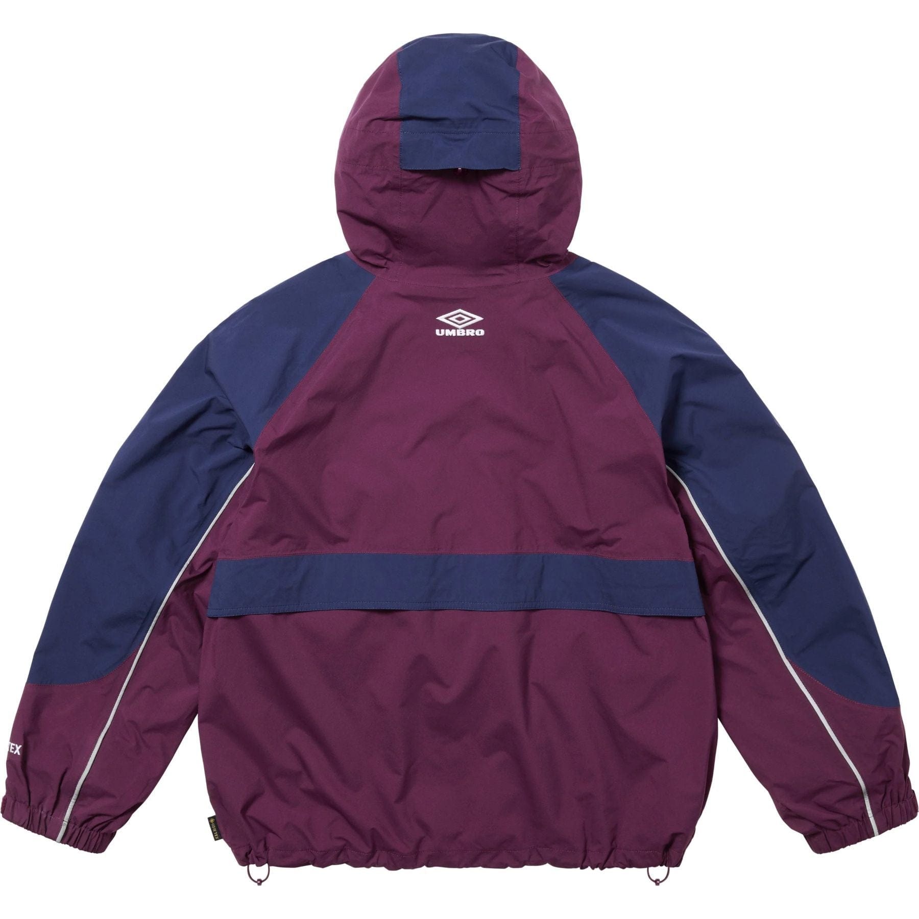Supreme x Umbro Gore-Tex Hooded Jacket 'Dark Purple' — XXS — Side View